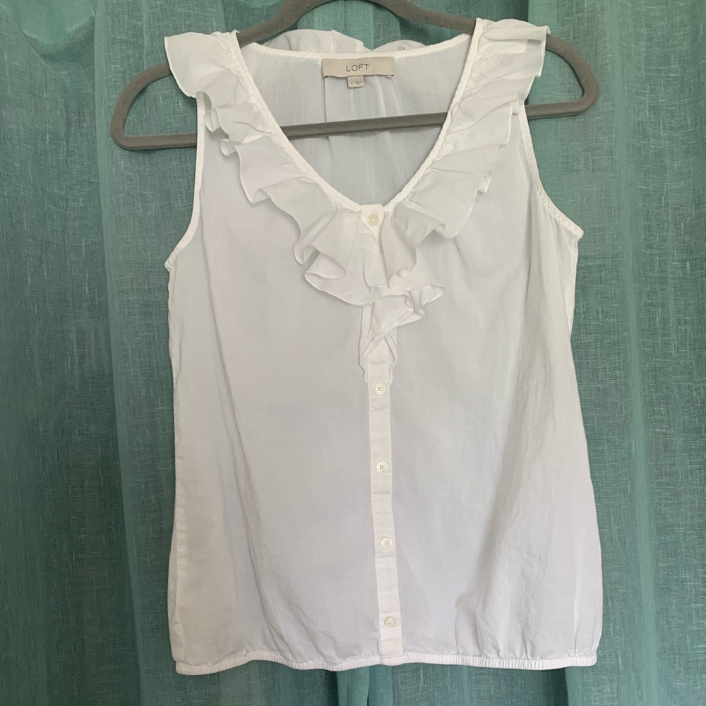 LOFT cotton blouse